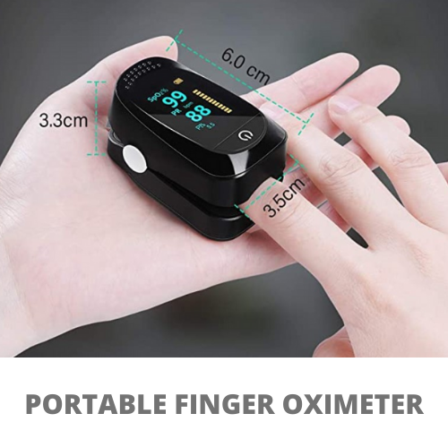 Pulse oximeter & heart rate monitor