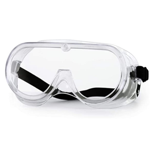 Clear Safety Goggles Anti-Splash Anti-Scratch Anti-Fog UV Protection Eyewear Impact Resistance Spectacles 2 Pack Safety Goggles 