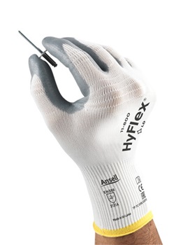 Ansell Hyflex 11-800 work gloves for warehouse work