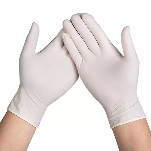 disposable latex gloves